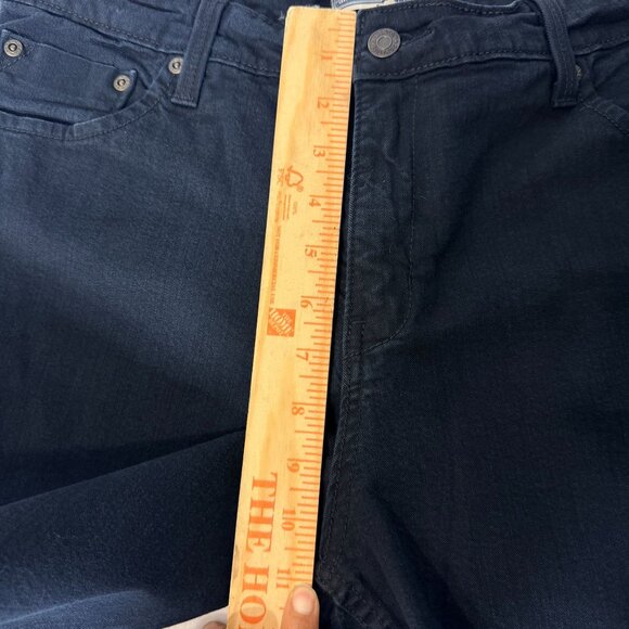 Signature By Levi Strauss & Co. Womens At Waist Bootcut Jeans Size 14 Medium - Picture 14 of 16